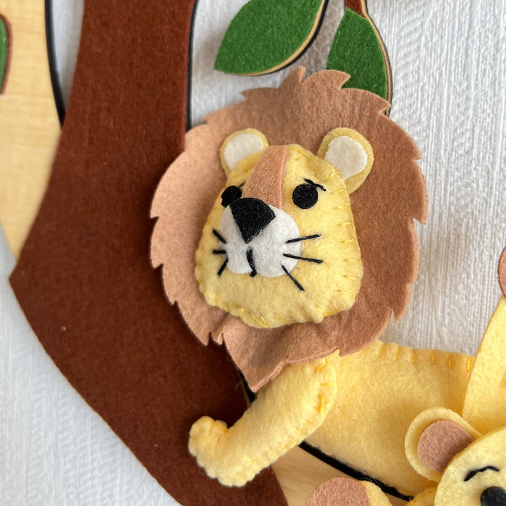 Babble Wrap  Little Lions' Den Name Hanging
