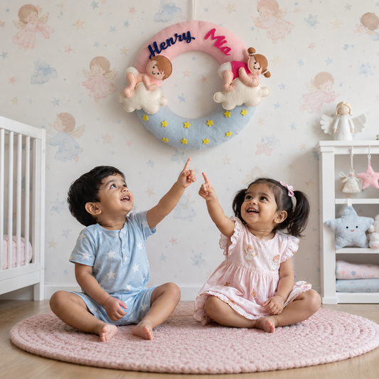 Babble Wrap Magic Moments Name Hanging