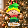 Merry Elf Felt Ornament