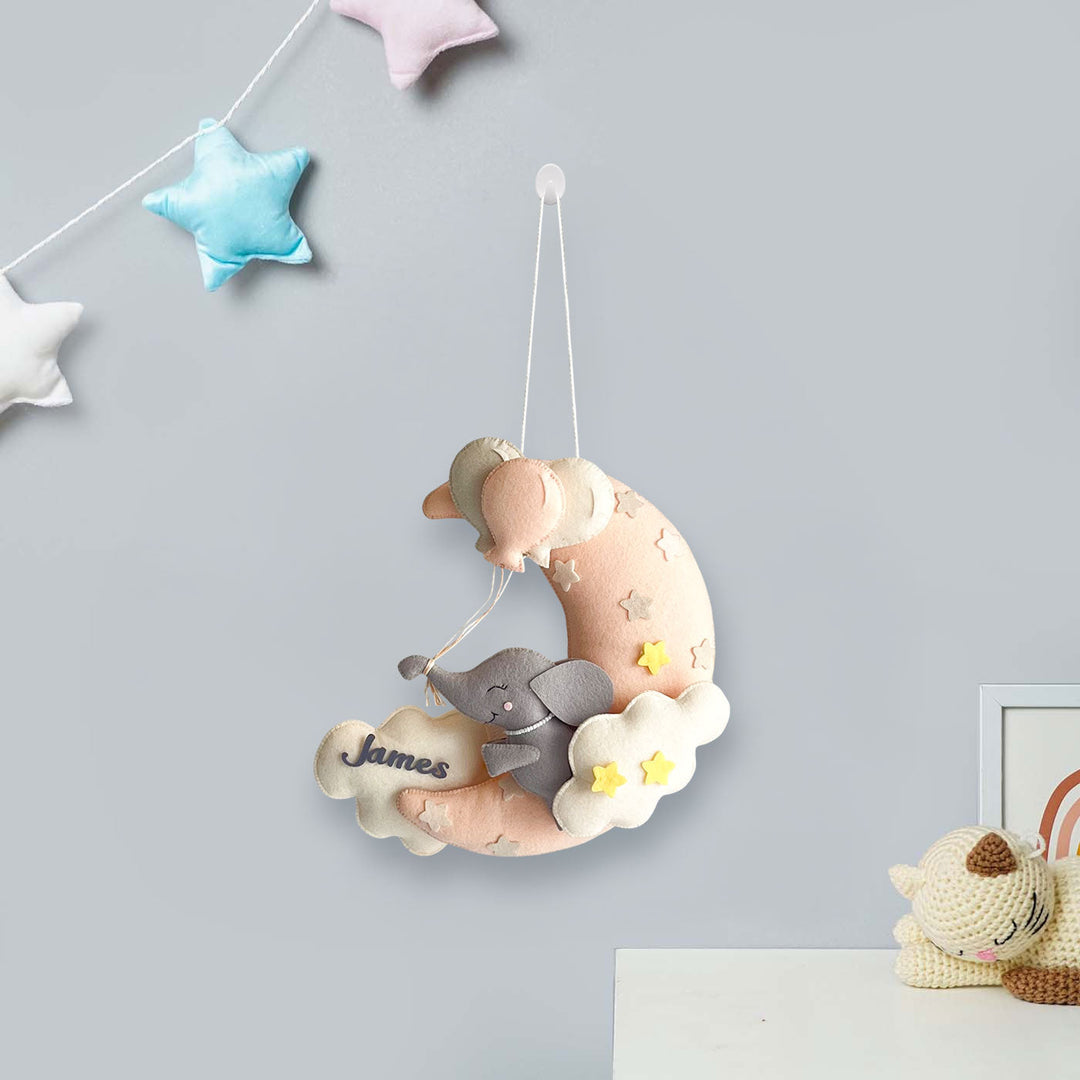 Babble Wrap  Moonlit Jumbo Name Hanging