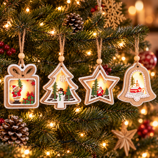 Pearl Light Charm- Set Of 4