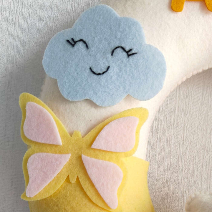 Babble Wrap Snuggly Sheep Name Hanging