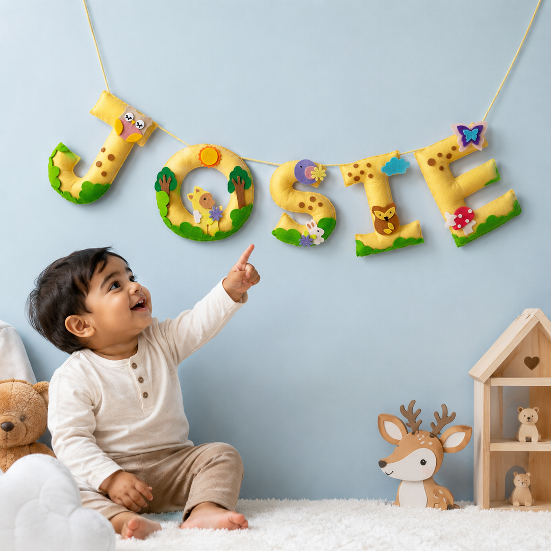 Babble Wrap Wildlife Whirl Bunting Garland