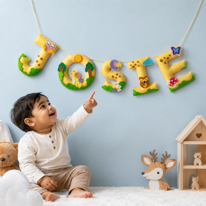 Babble Wrap Wildlife Whirl Bunting Garland