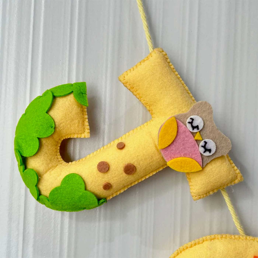 Babble Wrap Wildlife Whirl Bunting Garland