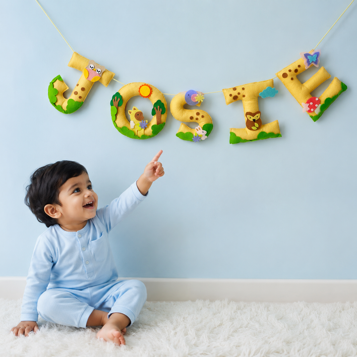 Babble Wrap Wildlife Whirl Bunting Garland