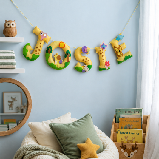 Babble Wrap Wildlife Whirl Bunting Garland