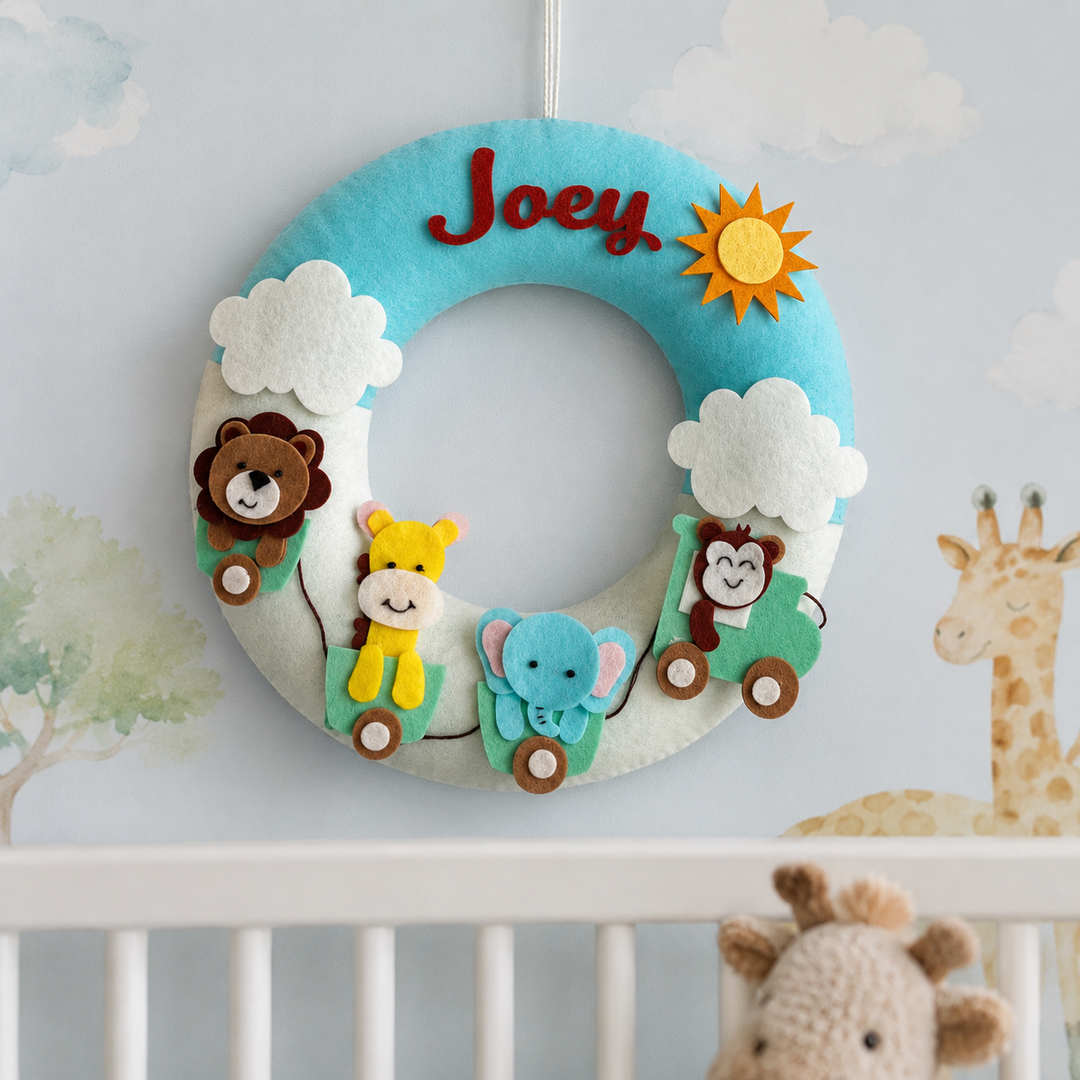 Babble Wrap Wildlife Wonders Name Hanging
