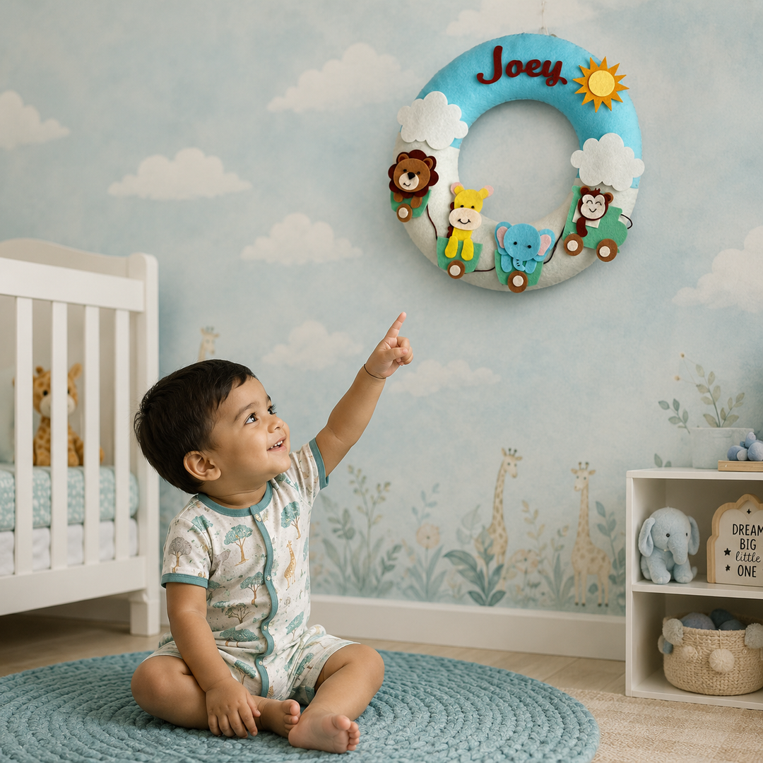 Babble Wrap Wildlife Wonders Name Hanging