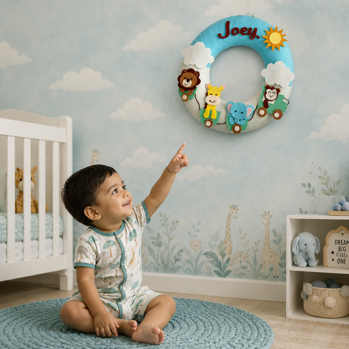Babble Wrap Wildlife Wonders Name Hanging