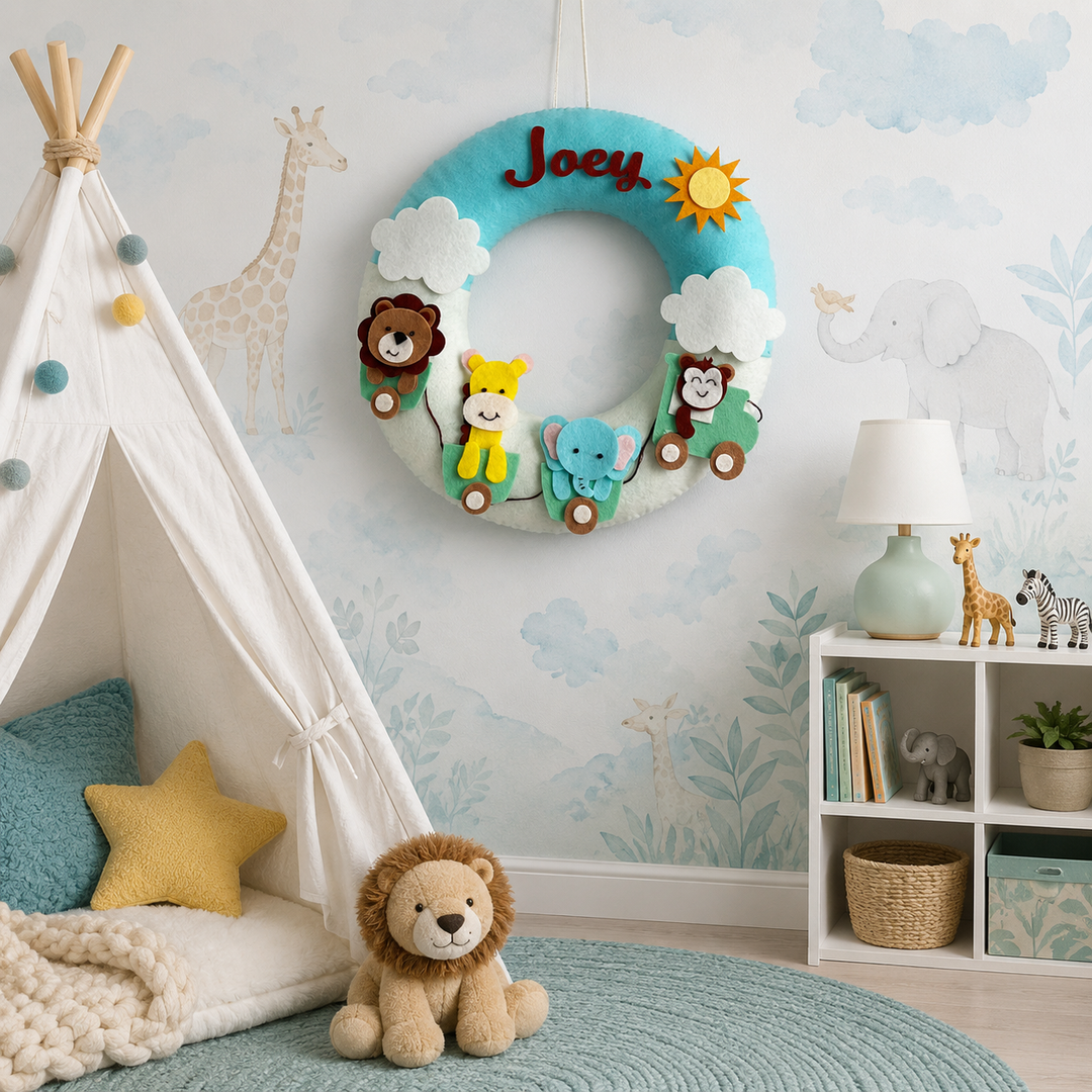 Babble Wrap Wildlife Wonders Name Hanging