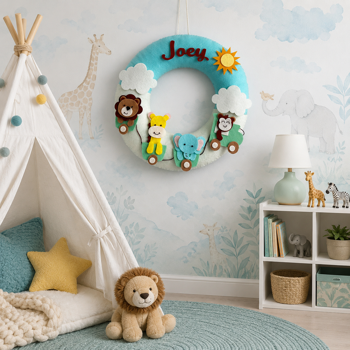 Babble Wrap Wildlife Wonders Name Hanging