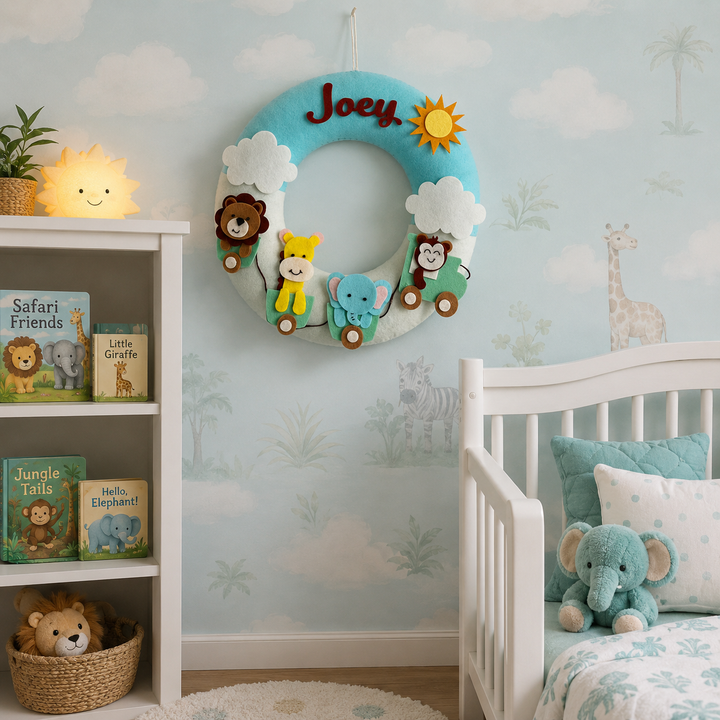 Babble Wrap Wildlife Wonders Name Hanging