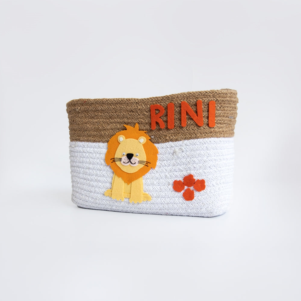 Baby Animals- Cotton Rope Baskets (Individual/Set Of 2)