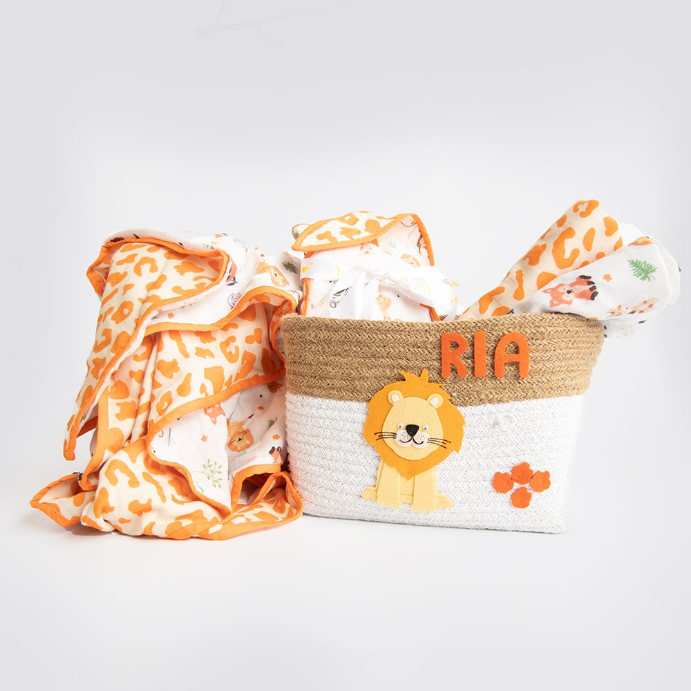 Baby Animals, Wild & Free-  Essentials Gift Basket