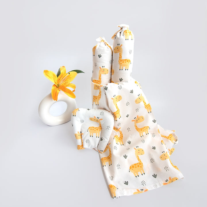 Baby Giraffe - Organic Bedding Gift Basket (Collective)