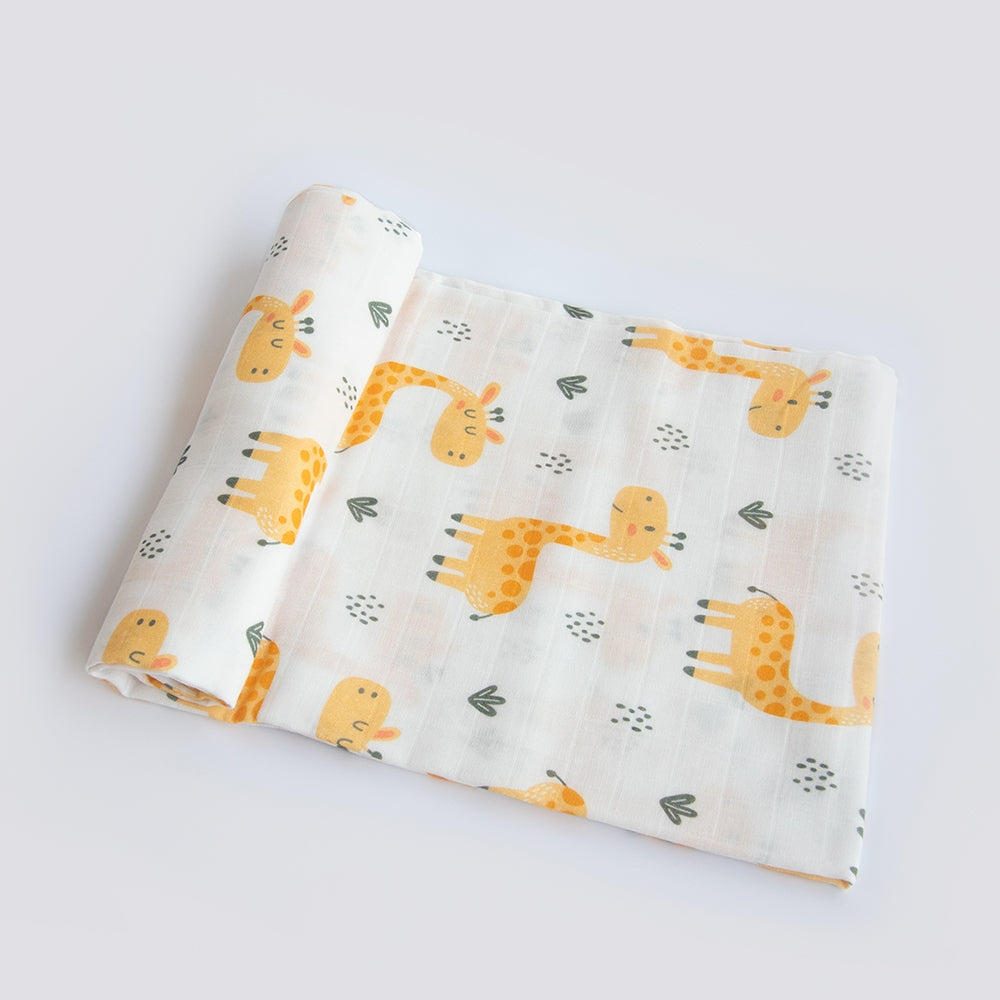 Baby Giraffe - Organic Luxury Swaddle