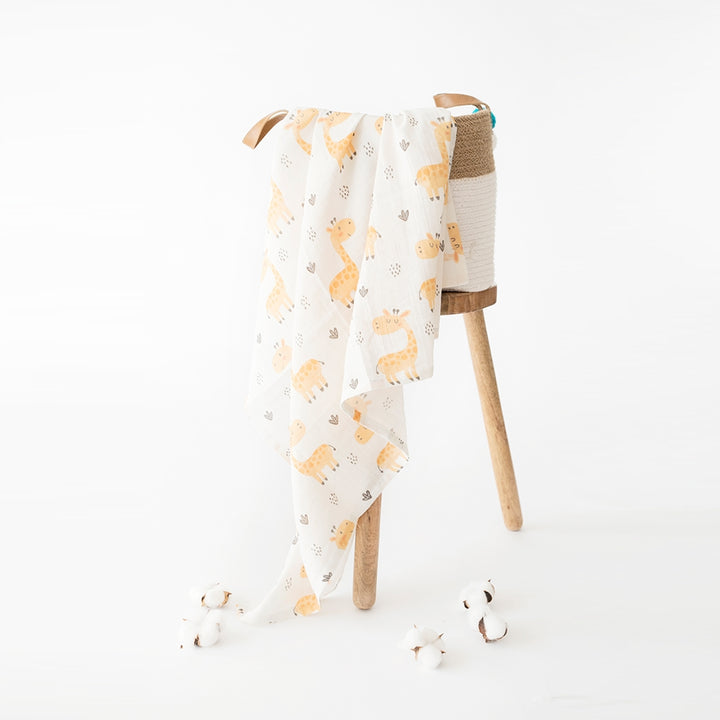 Baby Giraffe - Organic Luxury Swaddle