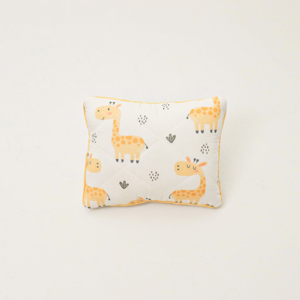 Baby Giraffe - Quilted Pillow