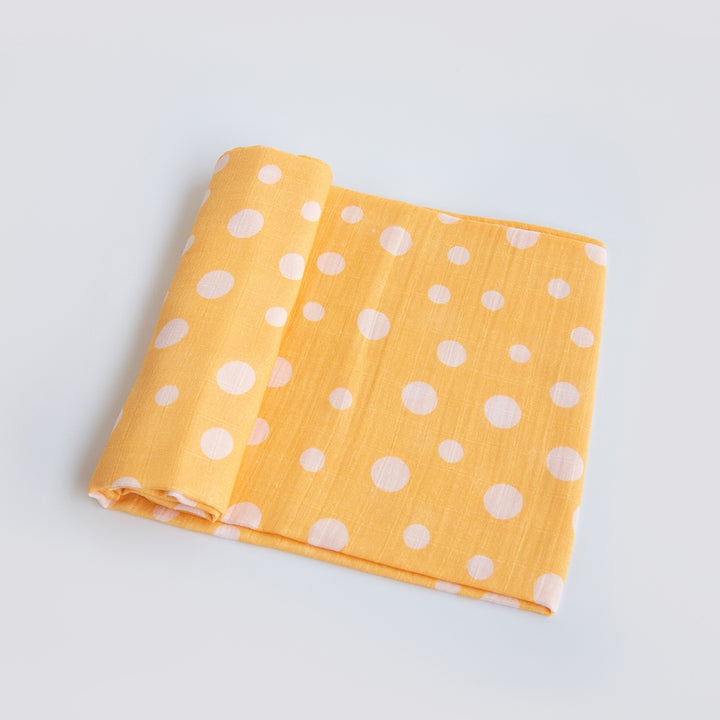 Baby Giraffe & Cute Polka - Organic Luxury Swaddles Set