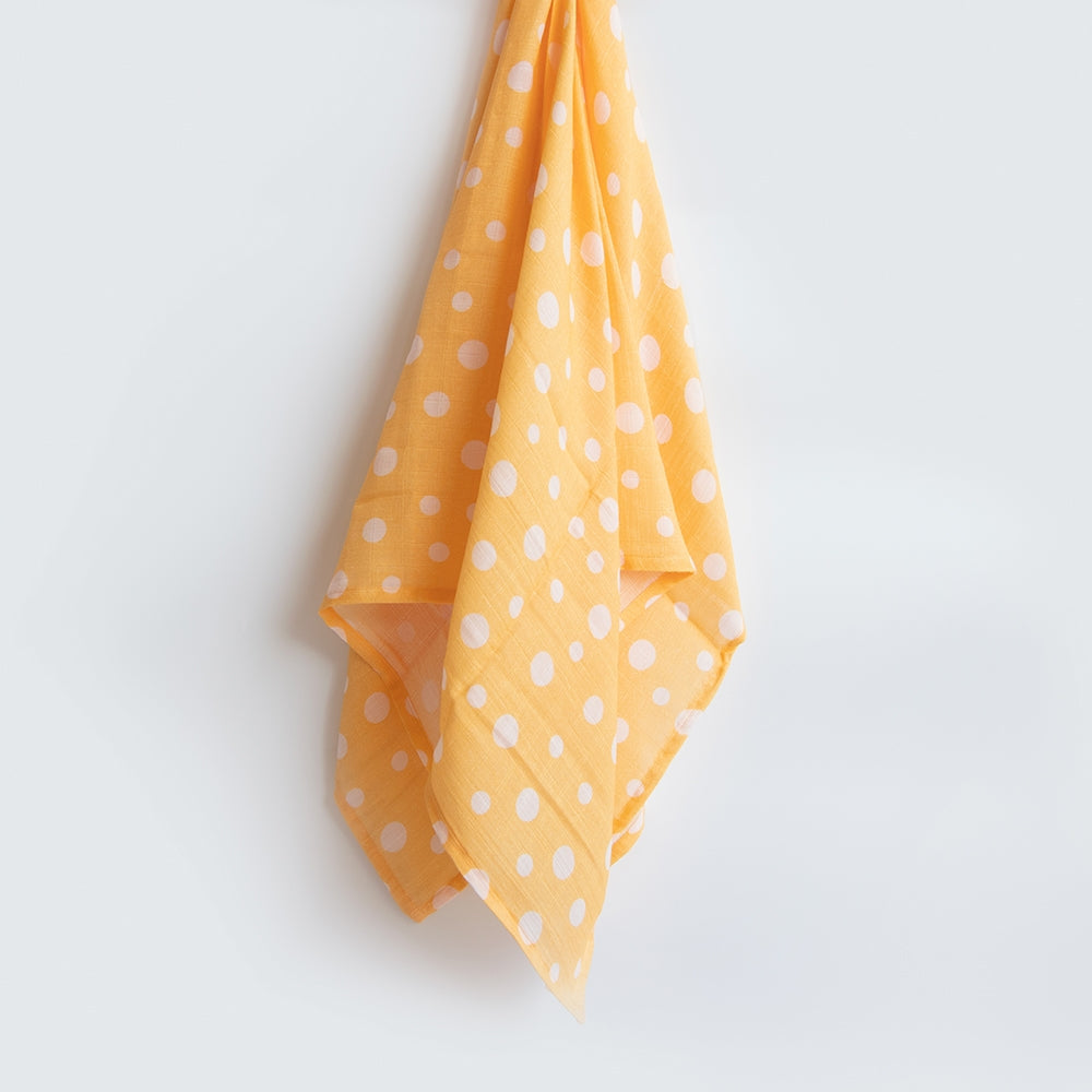 Baby Giraffe & Cute Polka - Organic Luxury Swaddles Set