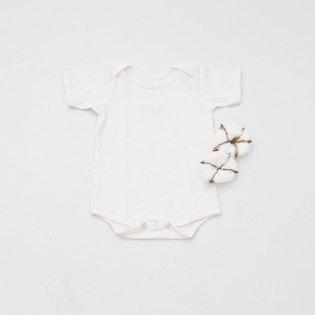 Basic White Bodysuits - Set Of 2