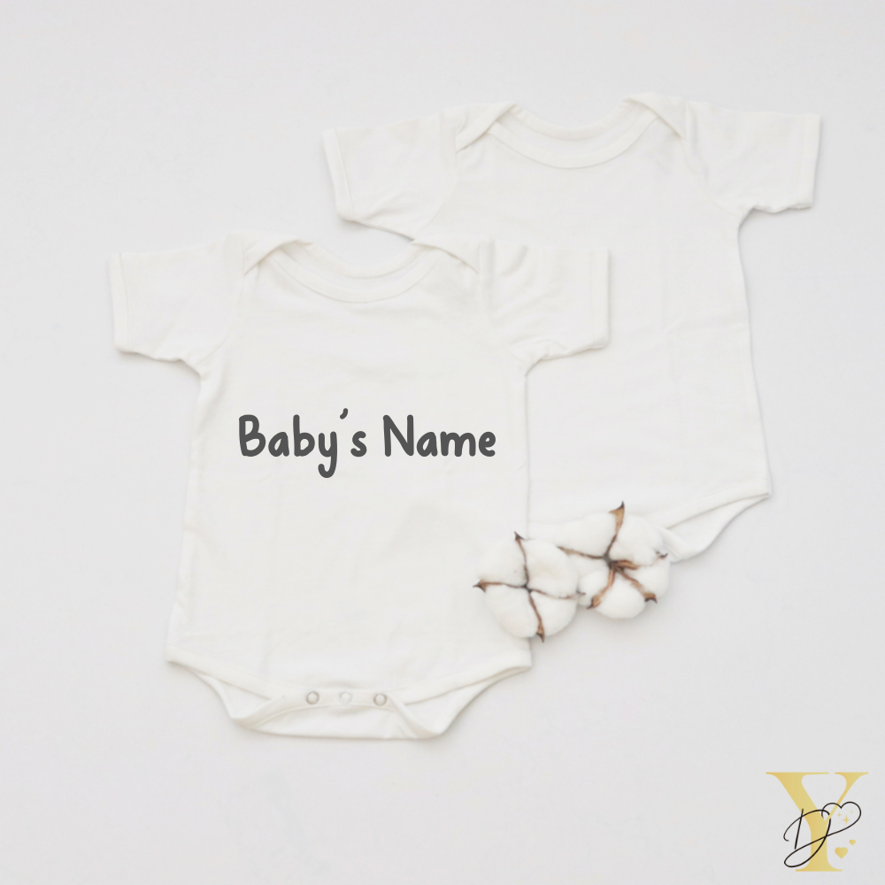 Basic White Bodysuits - Set Of 2