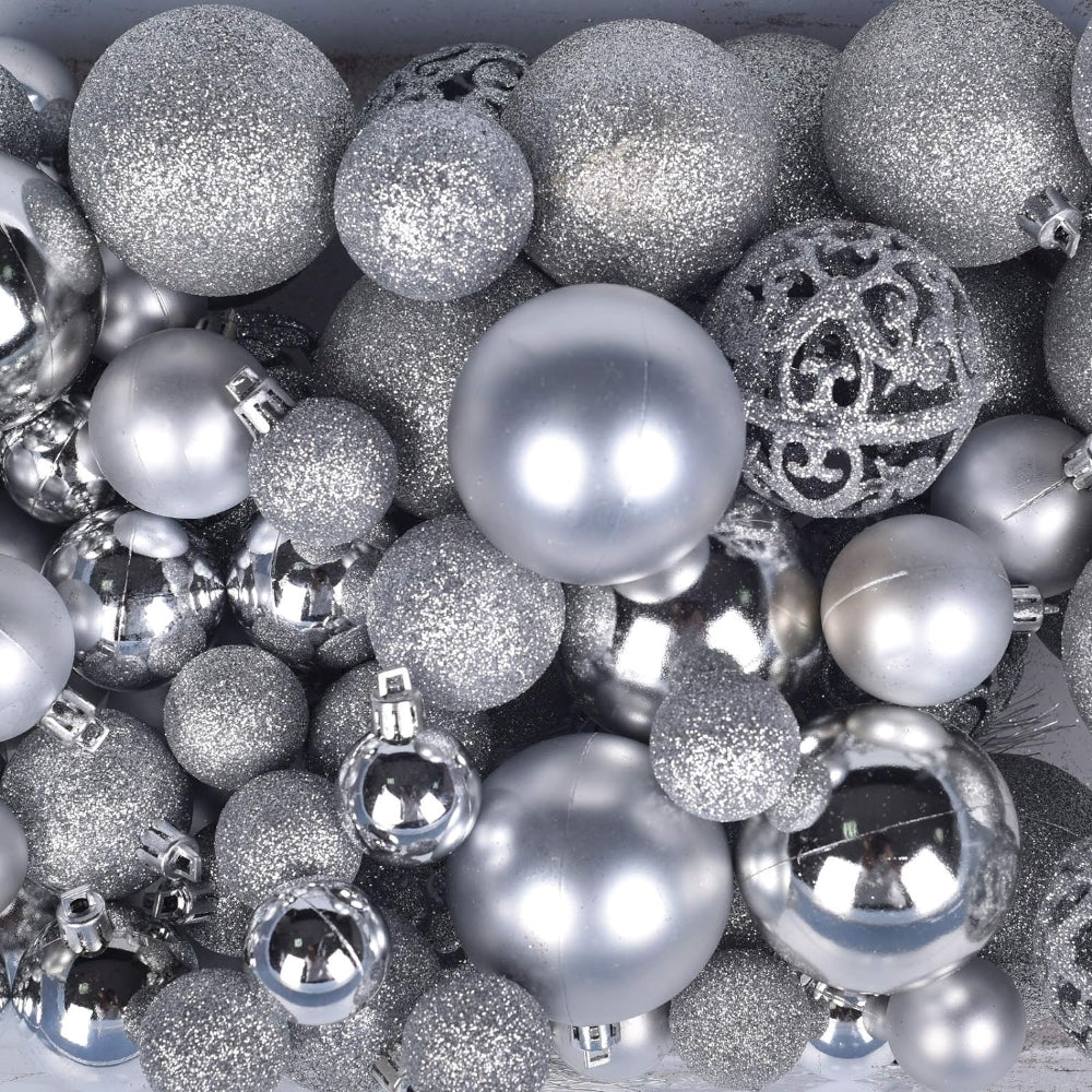 Babble Wrap Bauble Kit- Silver (100 pcs)