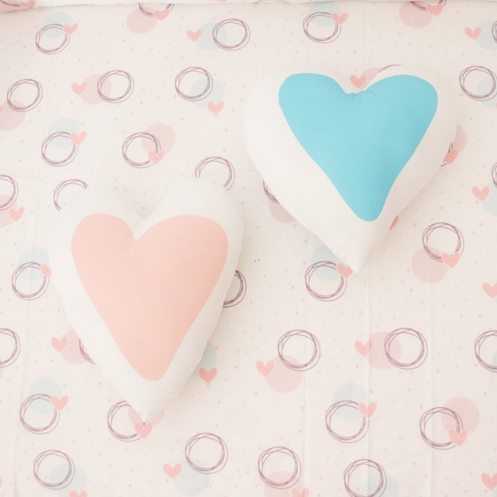 Blue Heart - Shape Cushion