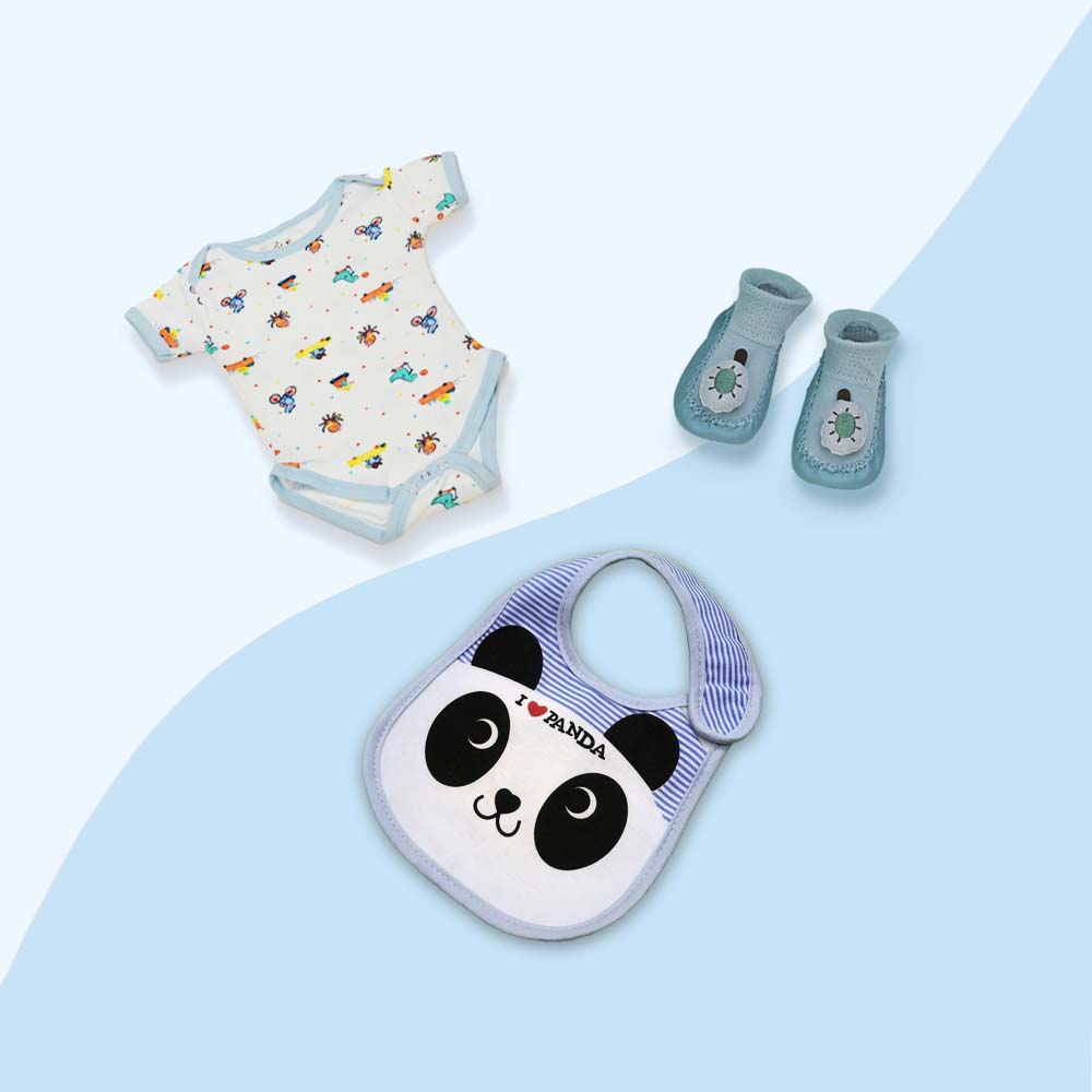 Blue Joy Newborn Hamper Gift Set