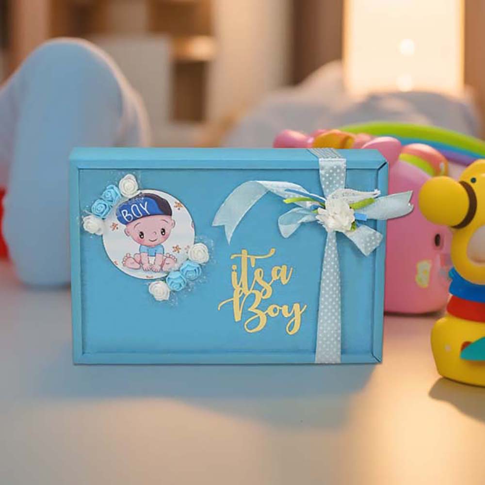 Blue Joy Newborn Hamper Gift Set