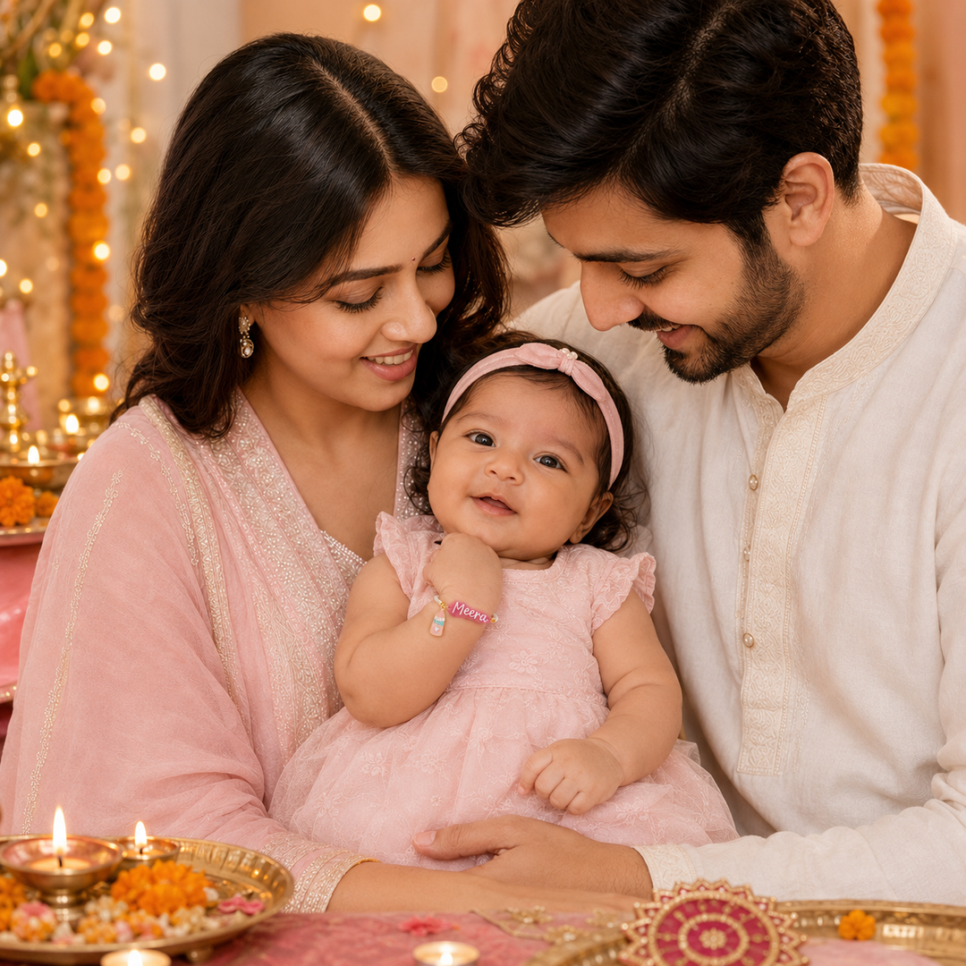 Blush Beginnings Rakhi