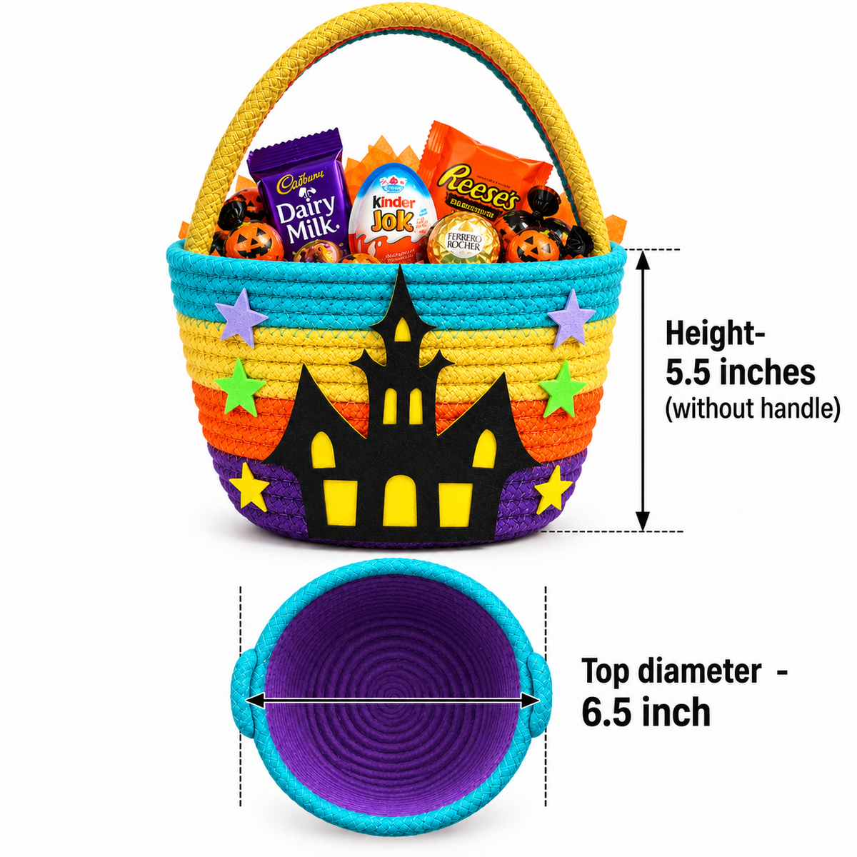 Boo & Treat Halloween Basket