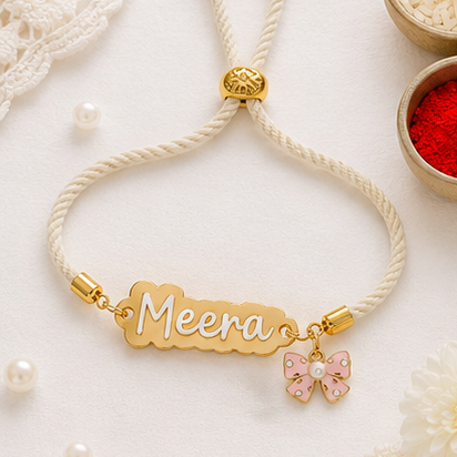 Babble Wrap Bow Full of Love Rakhi
