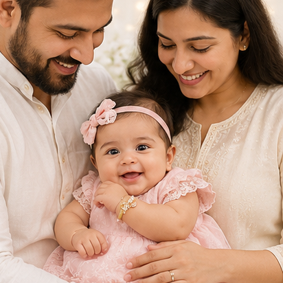 Babble Wrap Bow Full of Love Rakhi