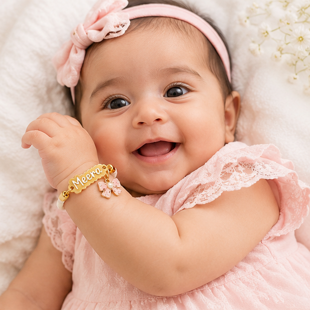 Babble Wrap Bow Full of Love Rakhi