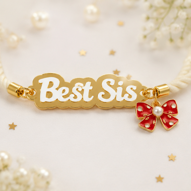 Babble Wrap Bow Promise Rakhi