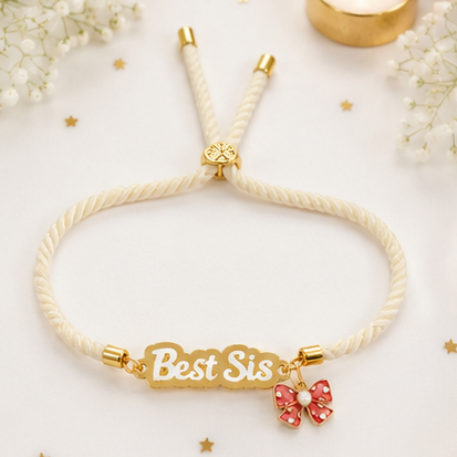 Babble Wrap Bow Promise Rakhi