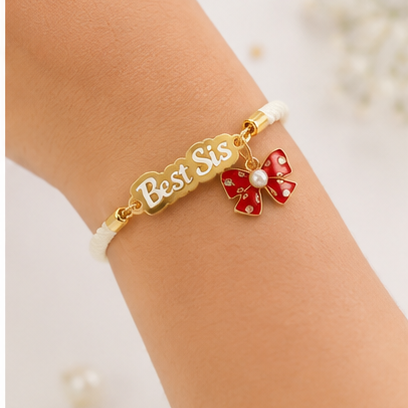 Babble Wrap Bow Promise Rakhi