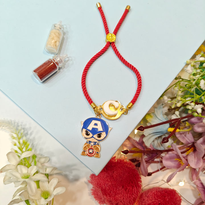 Babble Wrap Brave Bro Initial Rakhi