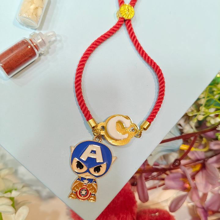 Babble Wrap Brave Bro Initial Rakhi