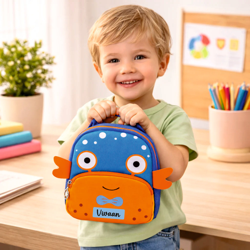 Bubbles the Fish Nursery School and Travel Backpack for Boys & Girls