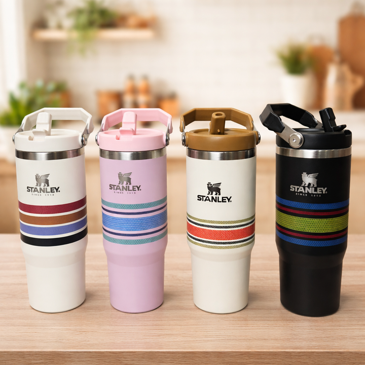 Stanley IceFlow Flip Straw Tumbler – Midnight Track Pro