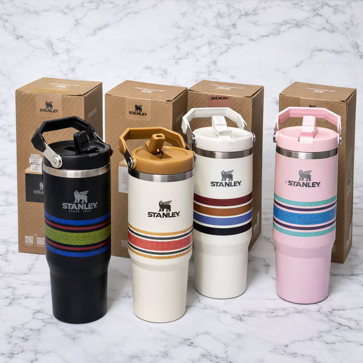 Stanley IceFlow Flip Straw Tumbler – Midnight Track Pro