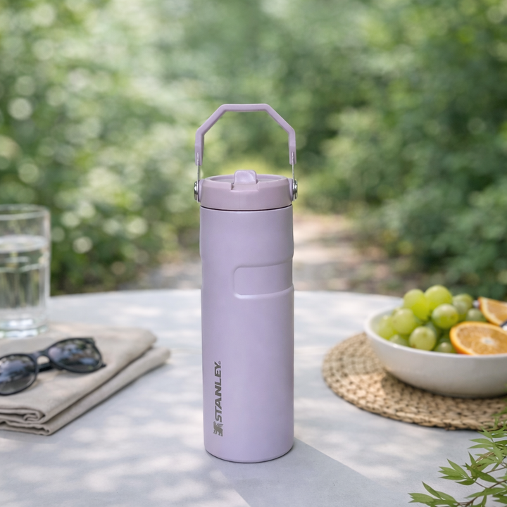 Stanley 17oz | IceFlow™ Bottle with Flip Straw Lid – Lilac Calm