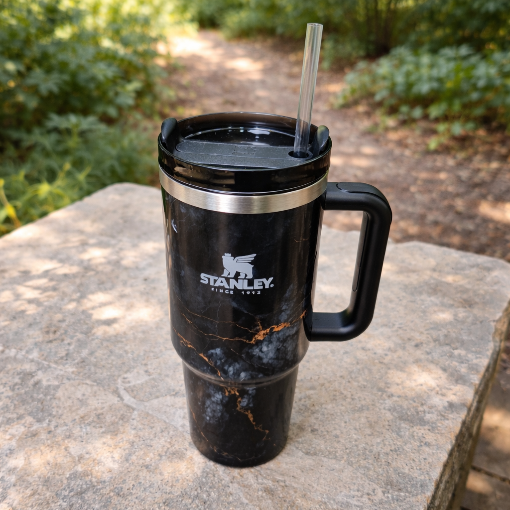 Stanley Swirl x Quencher H2.0 | 1.18L – Obsidian Royale