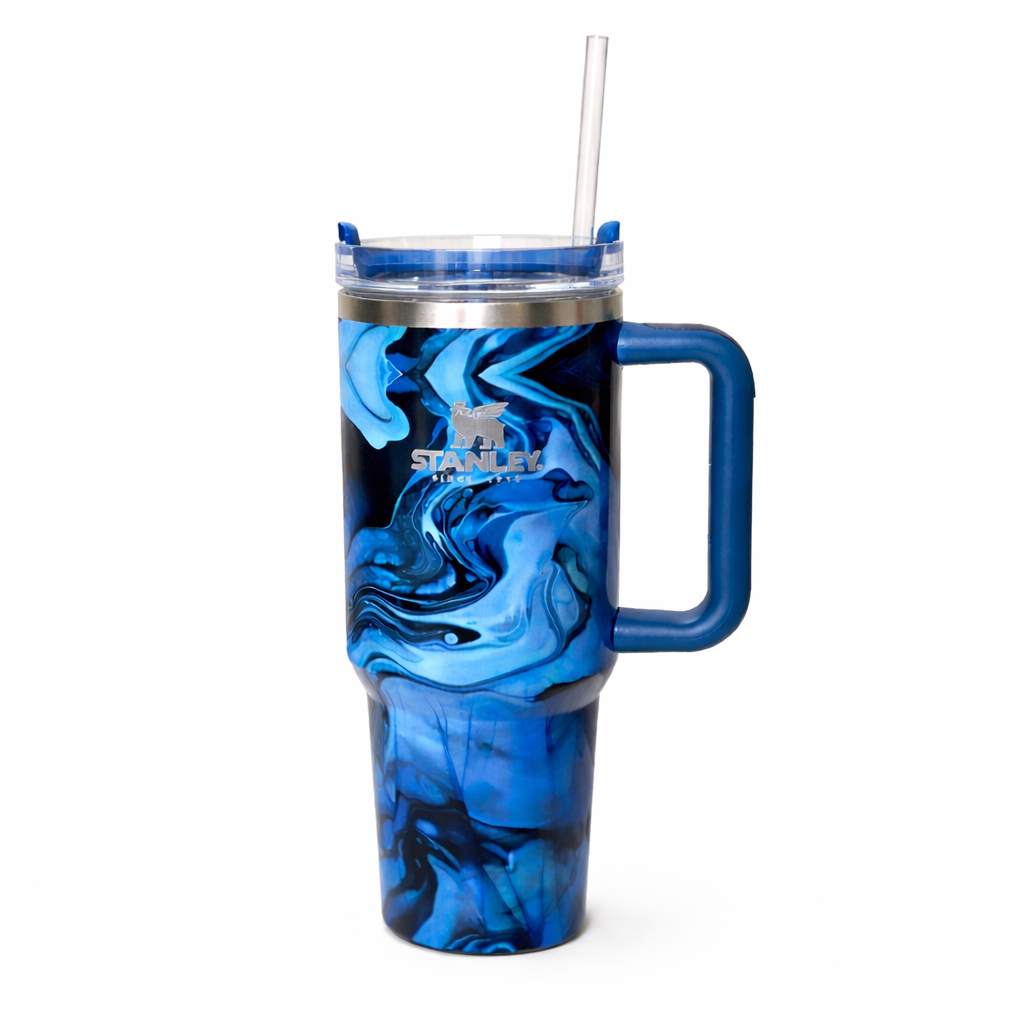 Stanley Swirl x Quencher H2.0 | 1.18L – Midnight Sapphire Flow