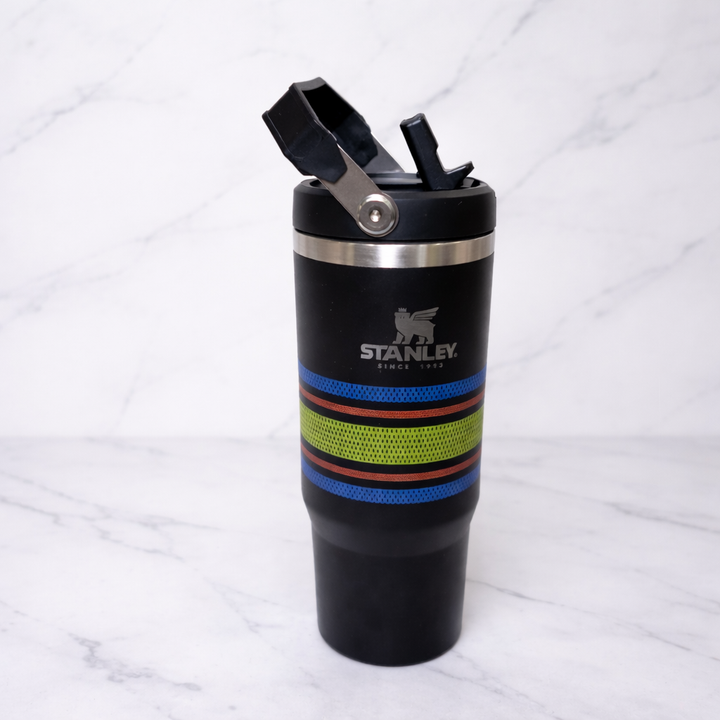 Stanley IceFlow Flip Straw Tumbler – Midnight Track Pro
