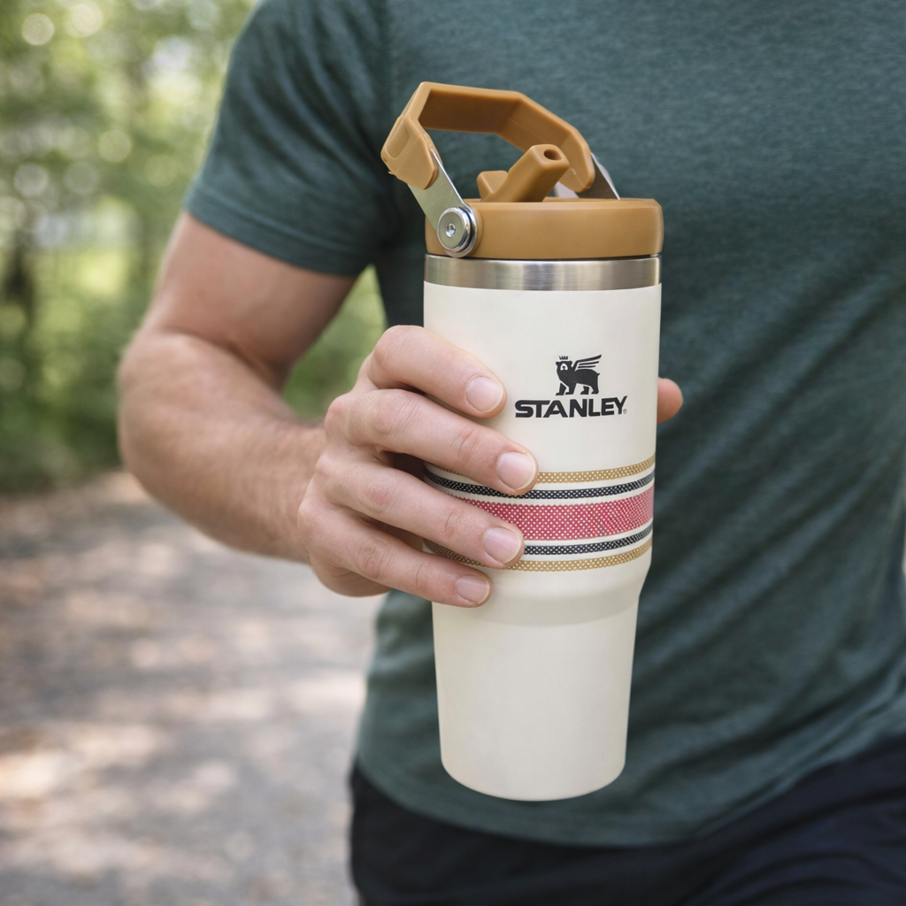 Stanley IceFlow Flip Straw Tumbler – Vintage Sand Rally