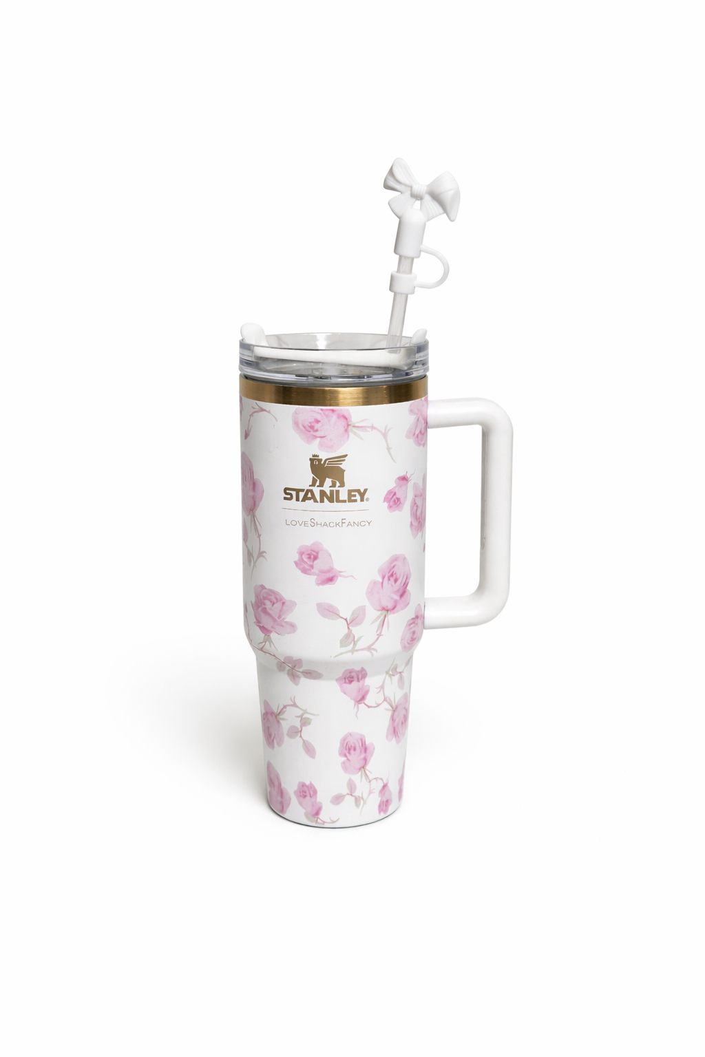 Limited Edition Stanley x LoveShackFancy – Ivory Rose Whisper – 40oz